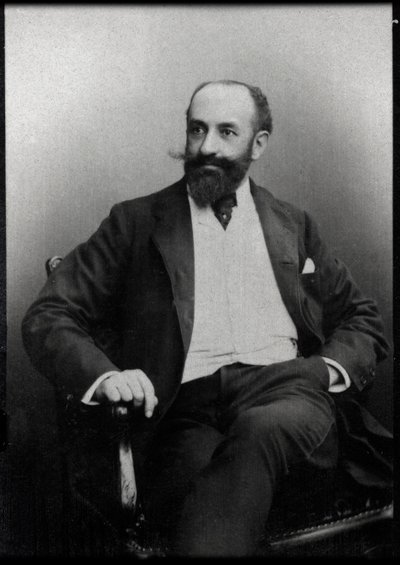 Porträt von Jacques Normand (1848-1931), französischer Schriftsteller von French Photographer